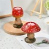 Decorative 3D Mushroom Candle Holder - Charming Home, Mantel & Living Room Accent