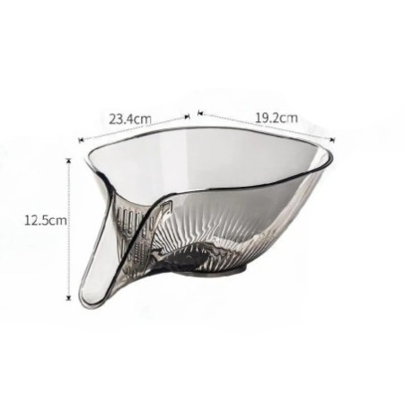 Multifunctional Sink Strainer Basket – Fruit, Vegetable & Rice Washing Colander