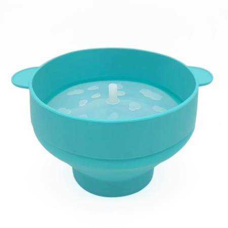 Silicone Popcorn Bowl – Reusable Collapsible Microwave Snack Bowl