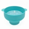 Silicone Popcorn Bowl – Reusable Collapsible Microwave Snack Bowl