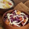 Solid Wood Shallow Serving Bowl - Multipurpose Salad, Fruit & Dessert Tableware