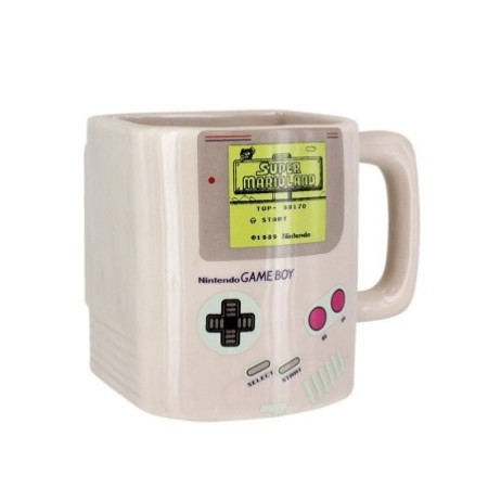 Game Boy Ceramic Mug – Creative Biscuit & Cookie Holder Coffee Cup