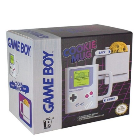 Game Boy Ceramic Mug – Creative Biscuit & Cookie Holder Coffee Cup