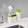 Multifunctional Kitchen Sink Storage Rack - Soap Dispenser & Cleaning Supplies Organizer
