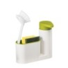 Multifunctional Kitchen Sink Storage Rack - Soap Dispenser & Cleaning Supplies Organizer