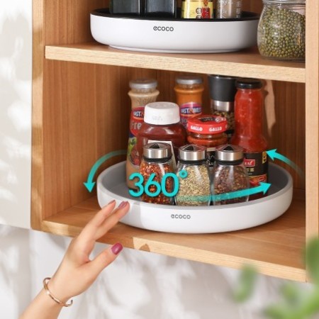 360° Rotating Spice Rack – Multifunctional Kitchen Seasoning Organizer