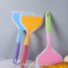 Transparent Two-Tone Silicone Wide Spatula - Heat-Resistant Kitchen Cooking Utensil