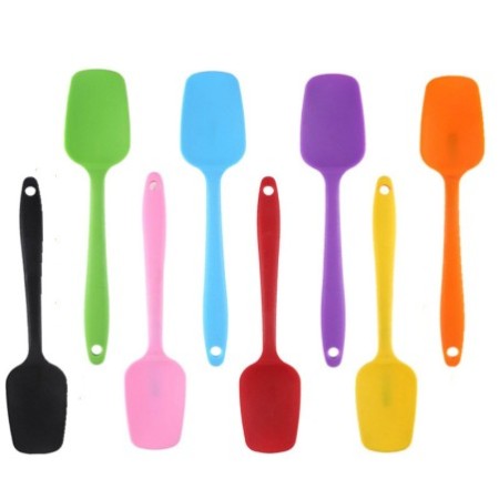 Silicone Butter Spatula Set – Large & Small Cake, Cream & Baking Scrapers