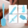 Silicone Butter Spatula Set – Large & Small Cake, Cream & Baking Scrapers
