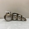 Modern Owl Family Resin Ornament Set – Living Room & Shelf Decor