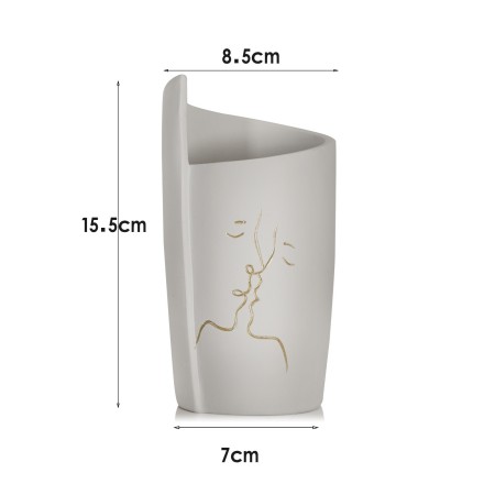 Decorative Resin Flower Vase – Home & Tabletop Ornament