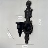 Rustic Wall-Mounted Candle Holder– Iron Cottage-Style Home Decor
