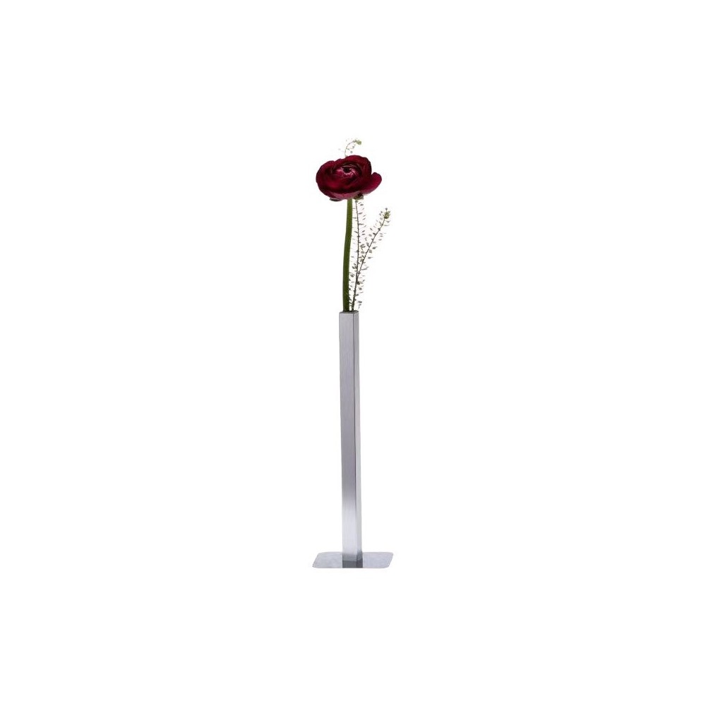 Minimalist Geometric Stainless Steel Vase – Nordic Metal Flower Vase for Modern Home Decor