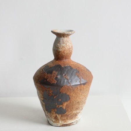 Wabi-Sabi Style Handmade Ceramic Vase - Rustic Vintage Flower Vase For Home & Zen Decor
